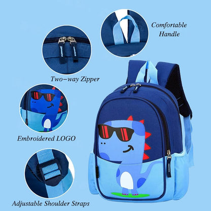 Adorable Cartoon Toddler Travel Backpack - Perfect for Preschool Adventures!