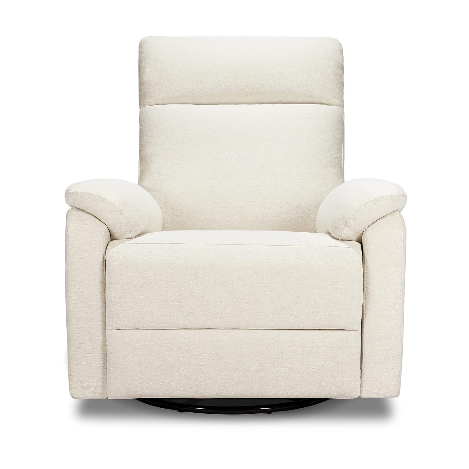 Suzy Swivel Recliner in Vanilla - GREENGUARD Gold and CertiPUR-US® Certified