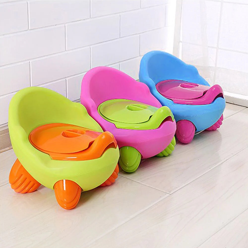 Adorable Cartoon Baby Toilet Stool for Potty Training