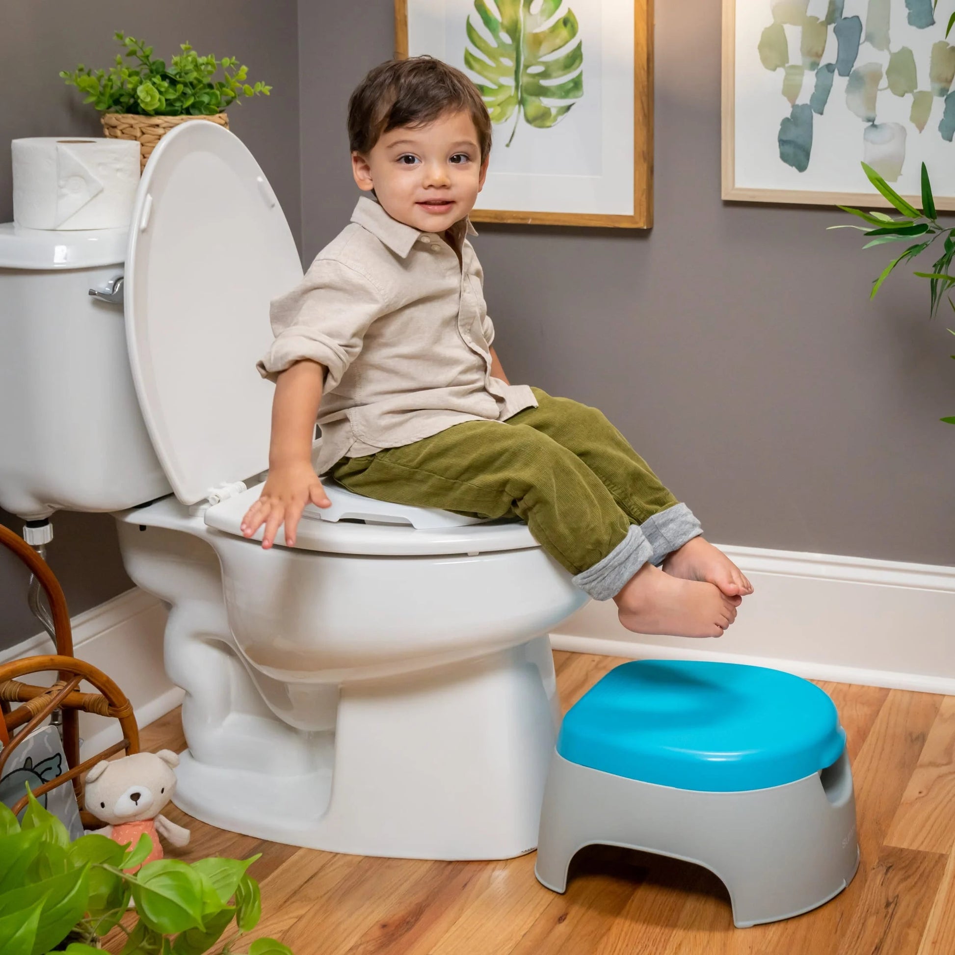 Summer 3-in-1 Potty Training Solution: Toilet, Seat Topper & Step Stool for On-the-Go Toddlers