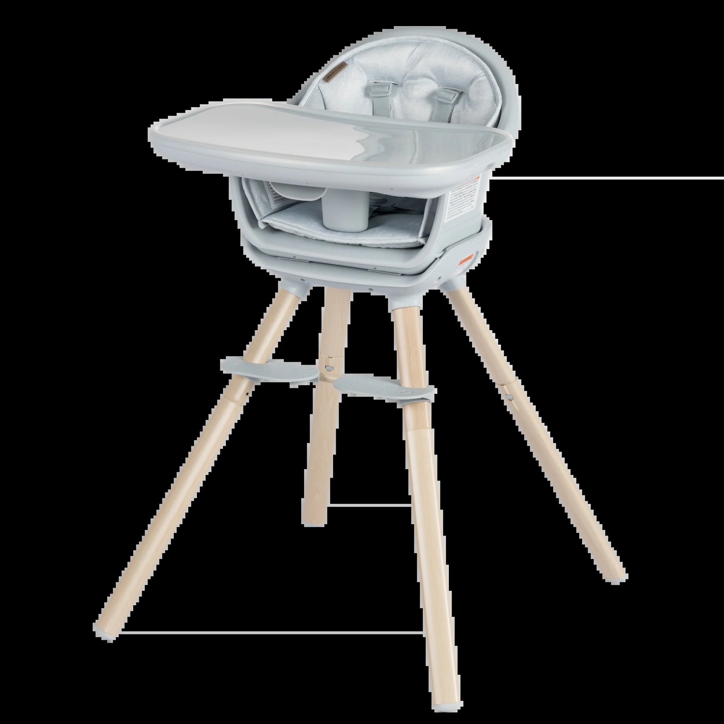 Moa 8-in-1 Versatile High Chair for Growing Families