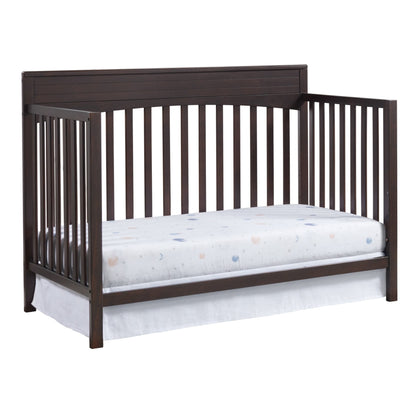 Harper 4-in-1 Convertible Crib - Stylish Espresso Brown, GREENGUARD Gold Certified Safety for Your Baby