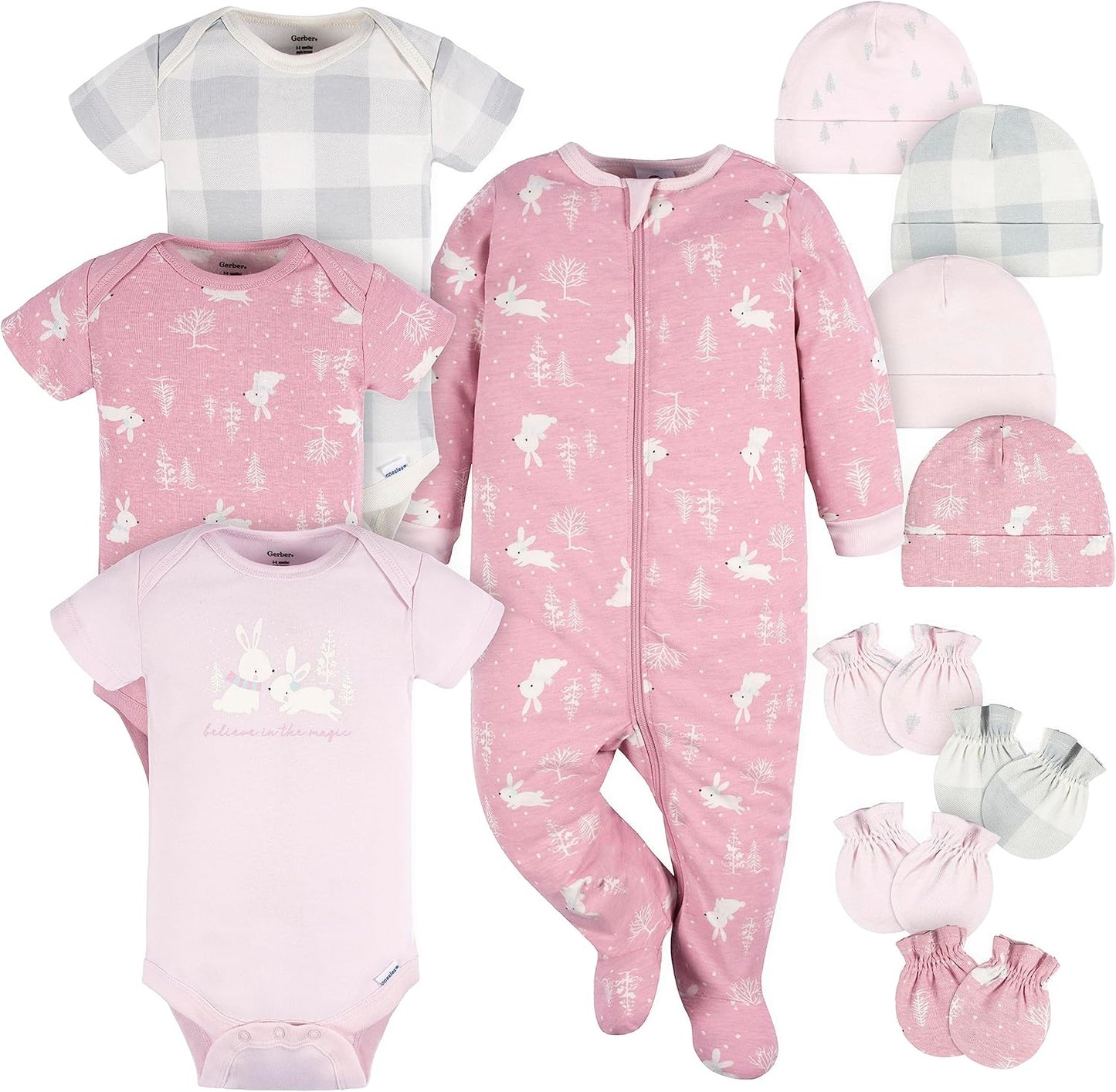 Deluxe 12-Piece Infant Layette Gift Set - Perfect for Newborns!