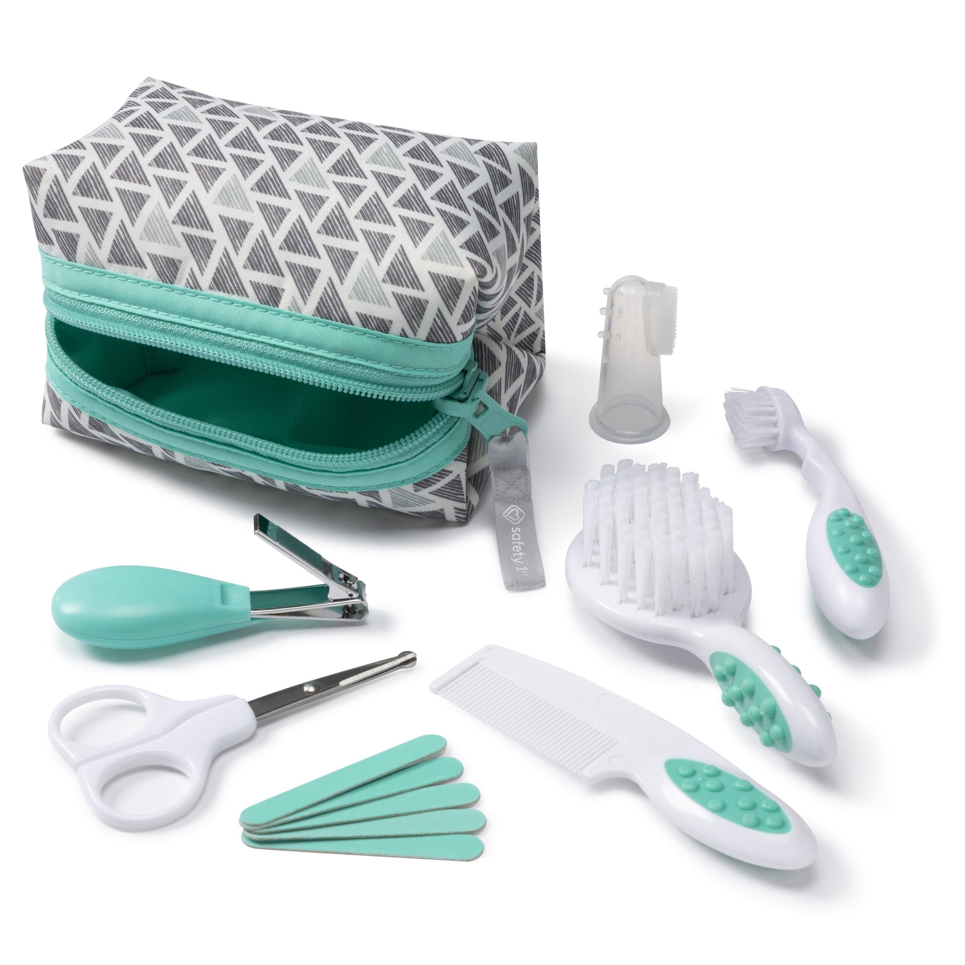 Safety 1st Groom & Go Baby Care Kit - Pyramids Aqua Edition