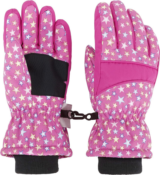 Ultimate Kids' Waterproof Windproof Snow Ski Gloves for Winter Adventures