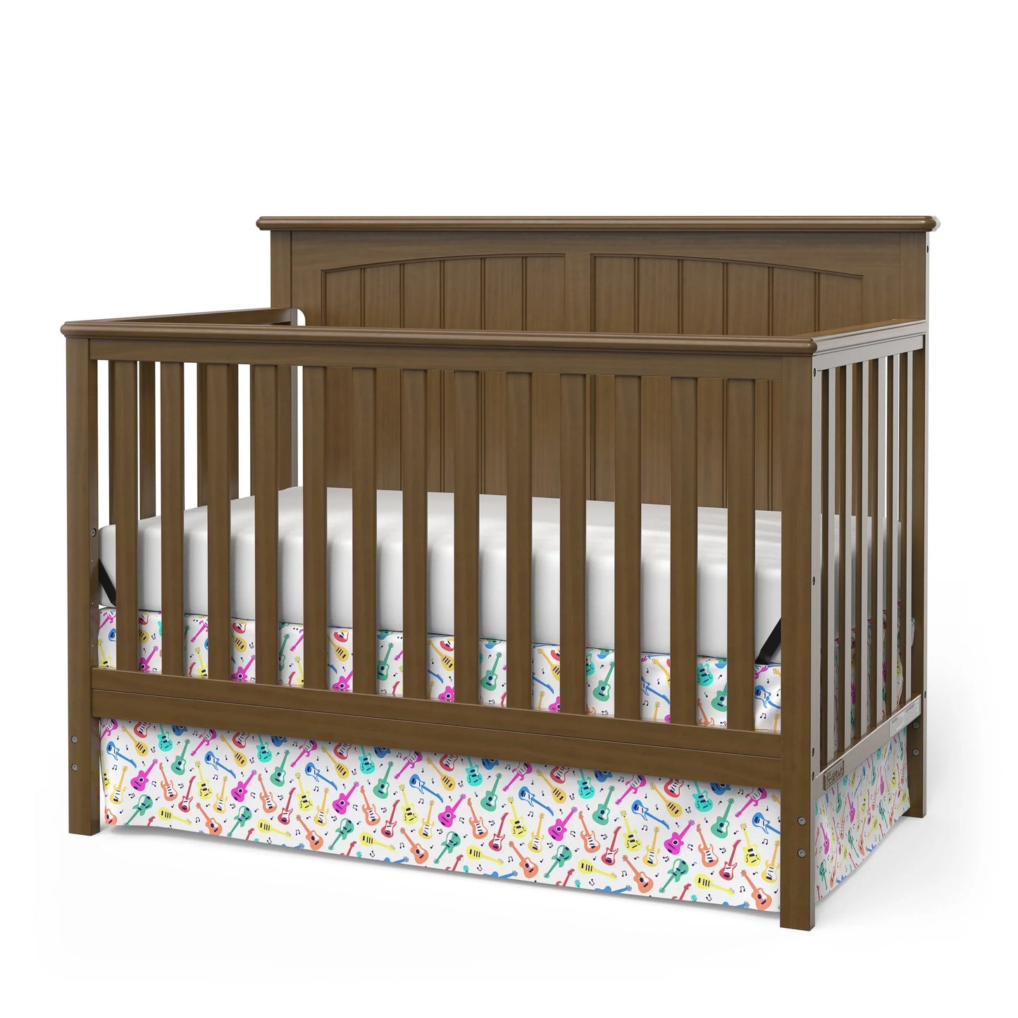 Sheldon 4-in-1 Convertible Crib in Cocoa Bean