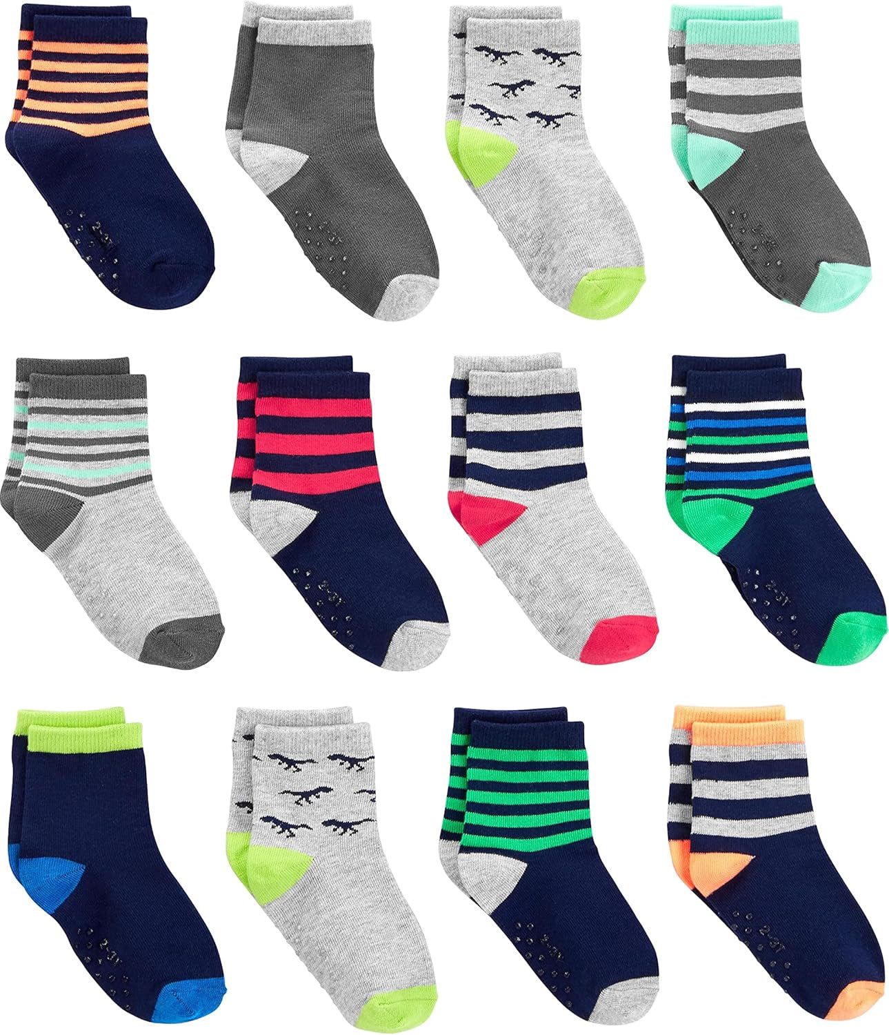 12-Pack Baby Boys' Socks