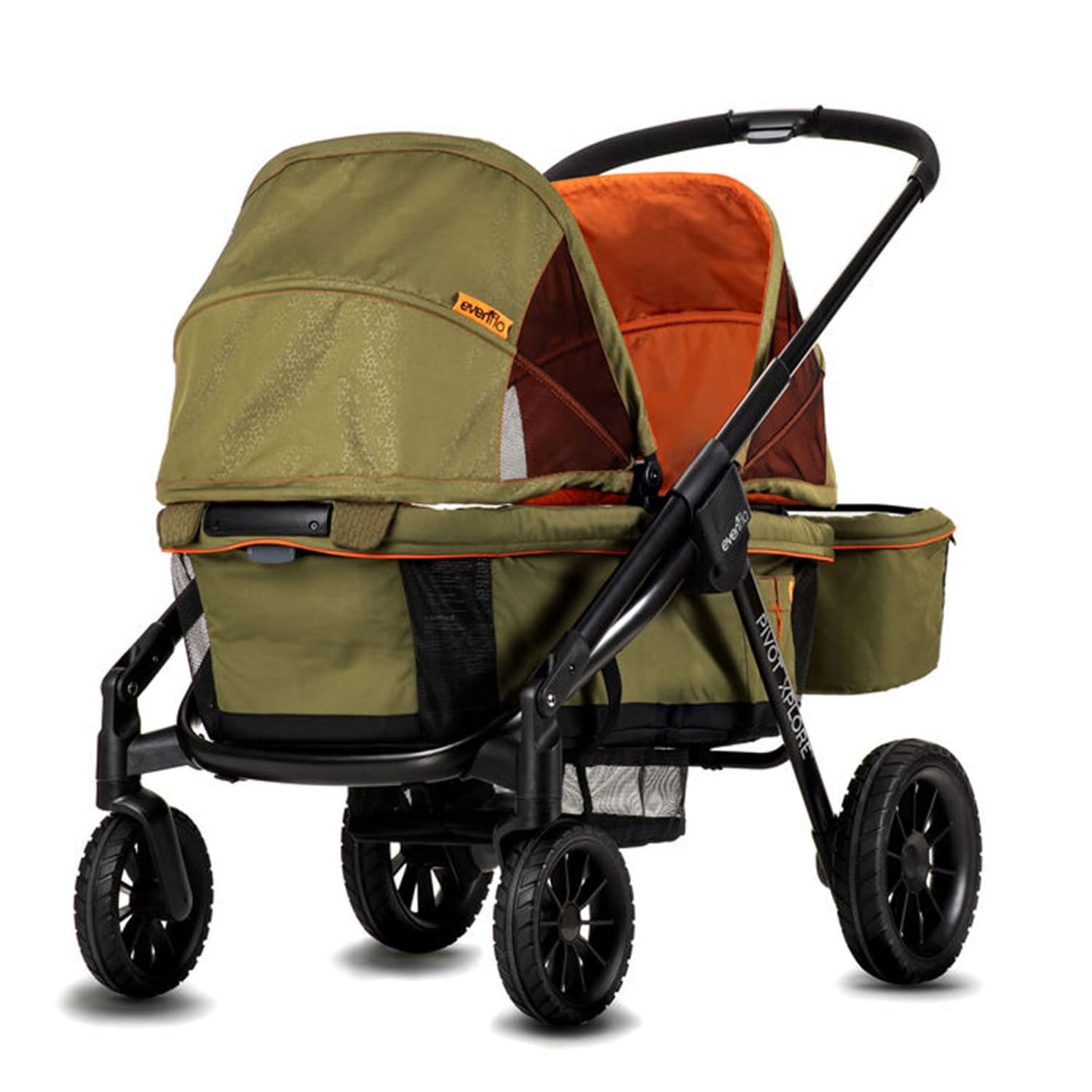 Pivot Xplore All-Terrain Stroller Wagon - Adventure-Ready in Ranger Green