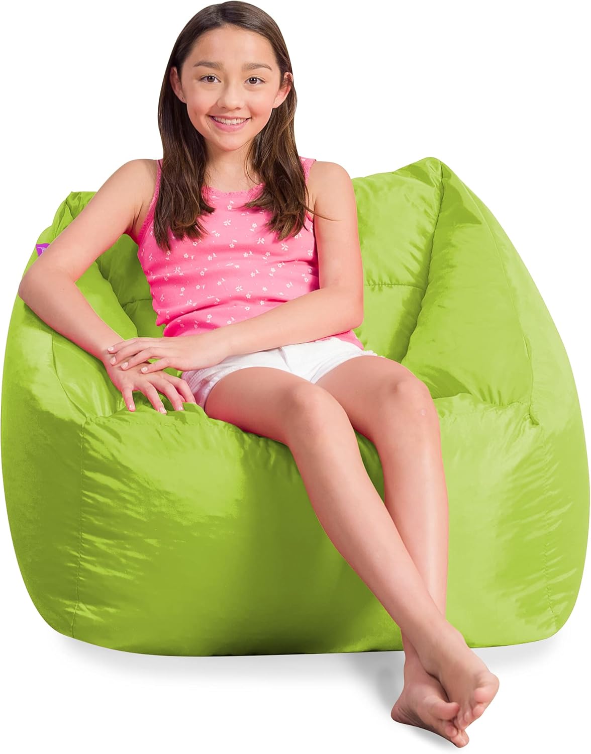 Coronado Kids' Large Red Bean Bag Chair - Ultimate Comfort for Gaming and Playrooms!