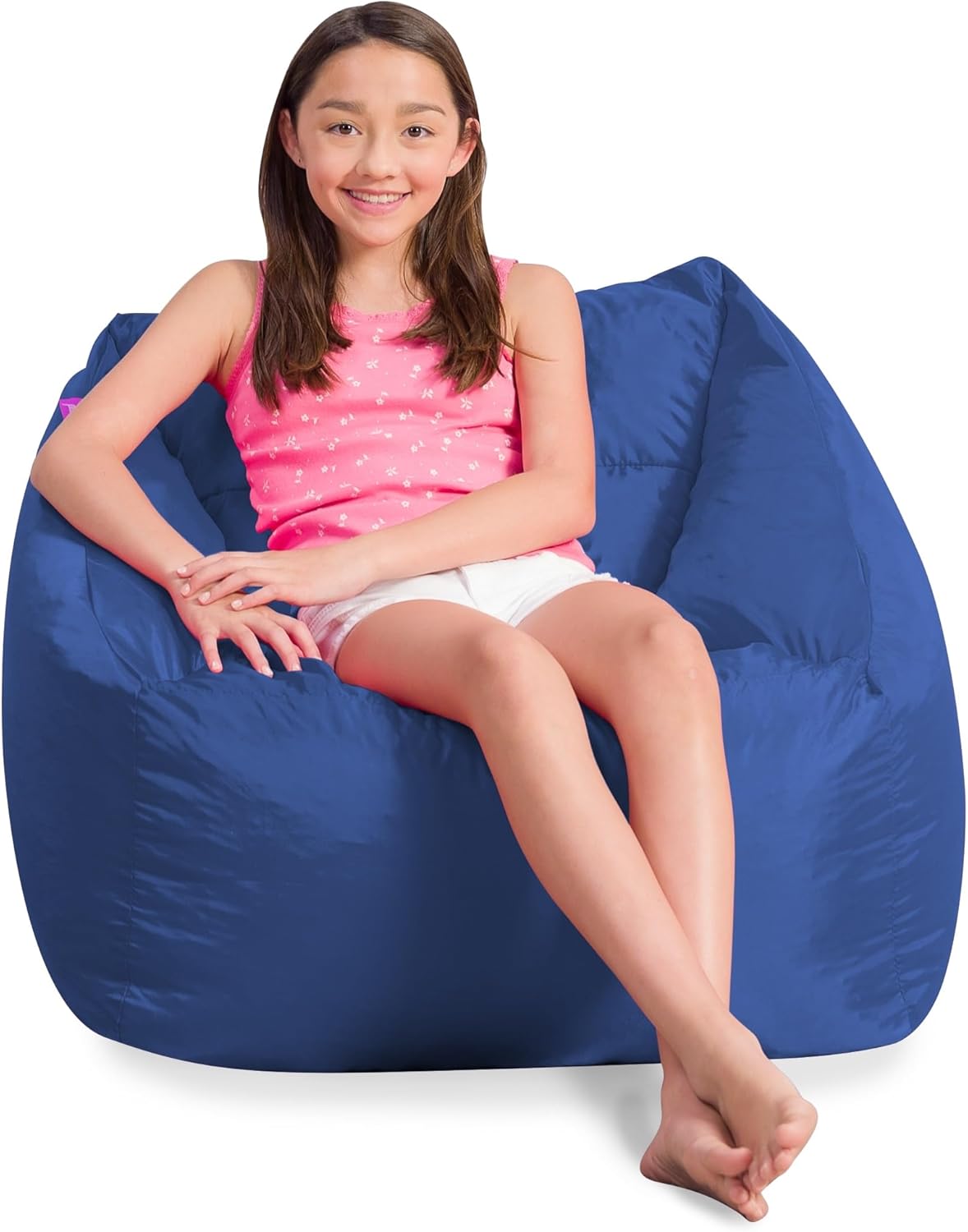 Coronado Kids' Large Red Bean Bag Chair - Ultimate Comfort for Gaming and Playrooms!