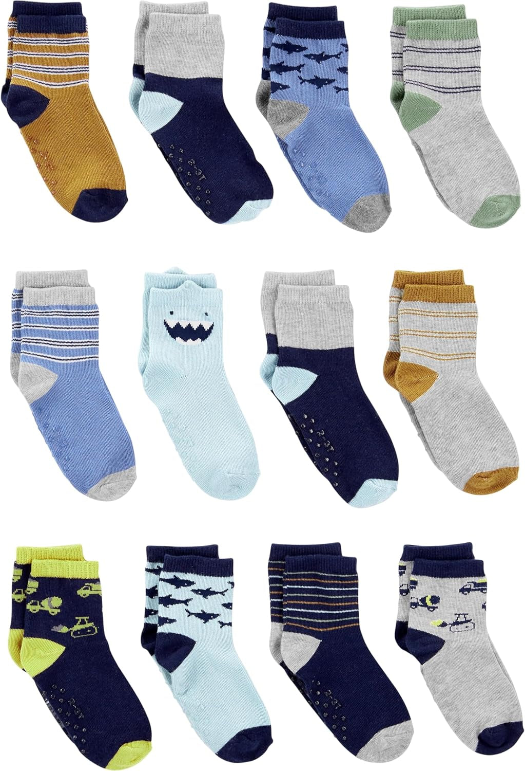 12-Pack Baby Boys' Socks