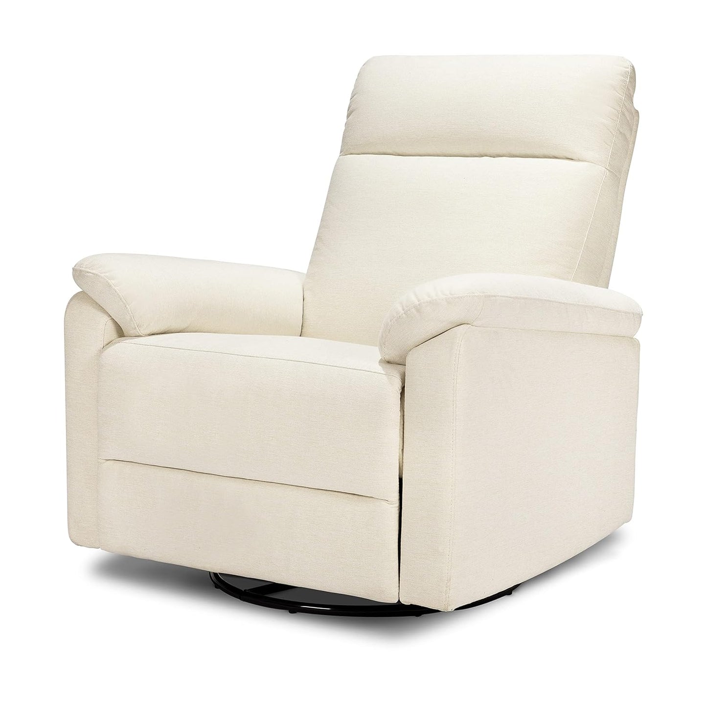 Suzy Swivel Recliner in Vanilla - GREENGUARD Gold and CertiPUR-US® Certified