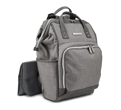 Stylish Bananafish Light Gray Midi Backpack - Perfect for Everyday Use!