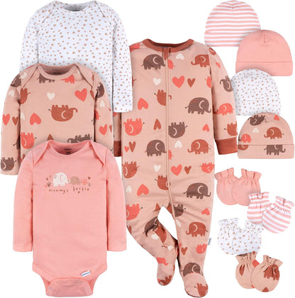 Deluxe 12-Piece Infant Layette Gift Set - Perfect for Newborns!