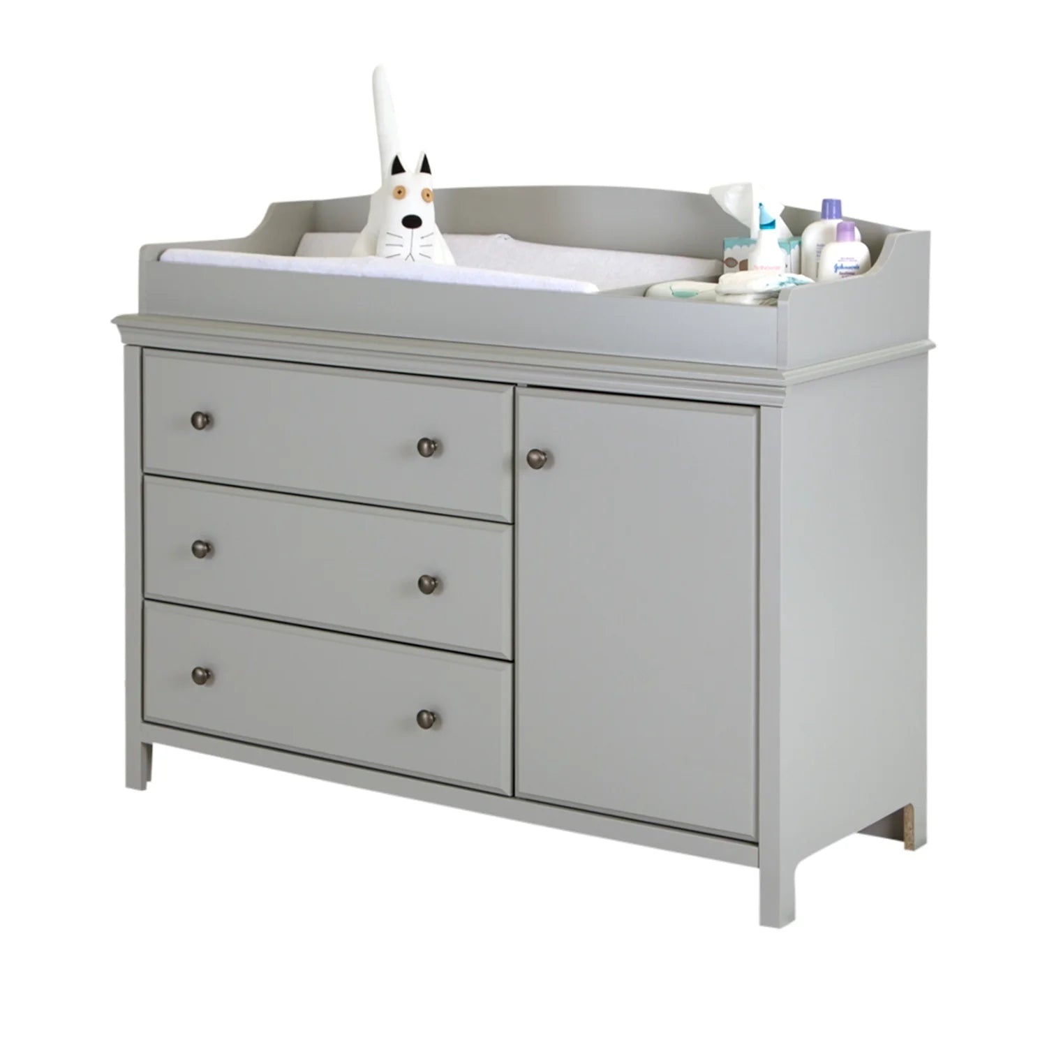 Maykoosh Beachy Beauty Convertible Changing Table with Removable Station