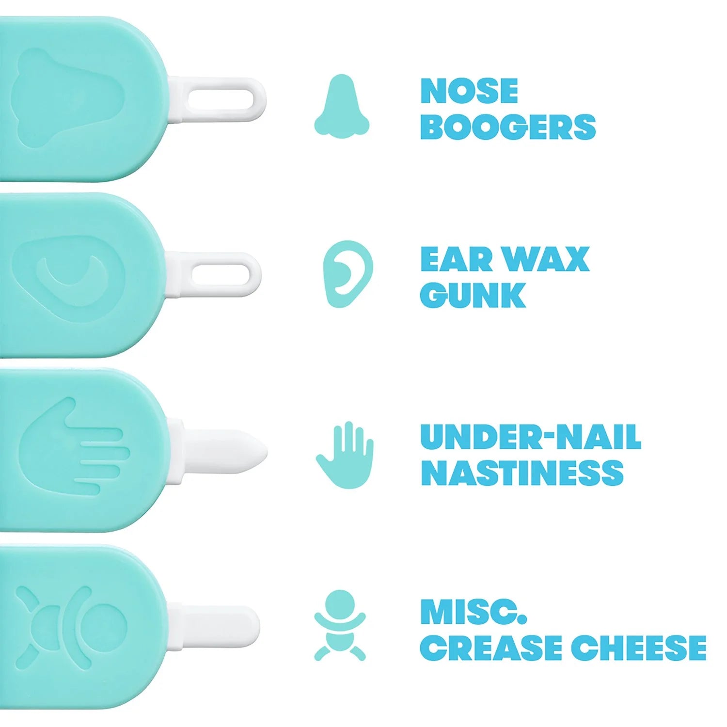 Ultimate Grooming Set for Newborns: Nose, Nail & Ear Care Essentials