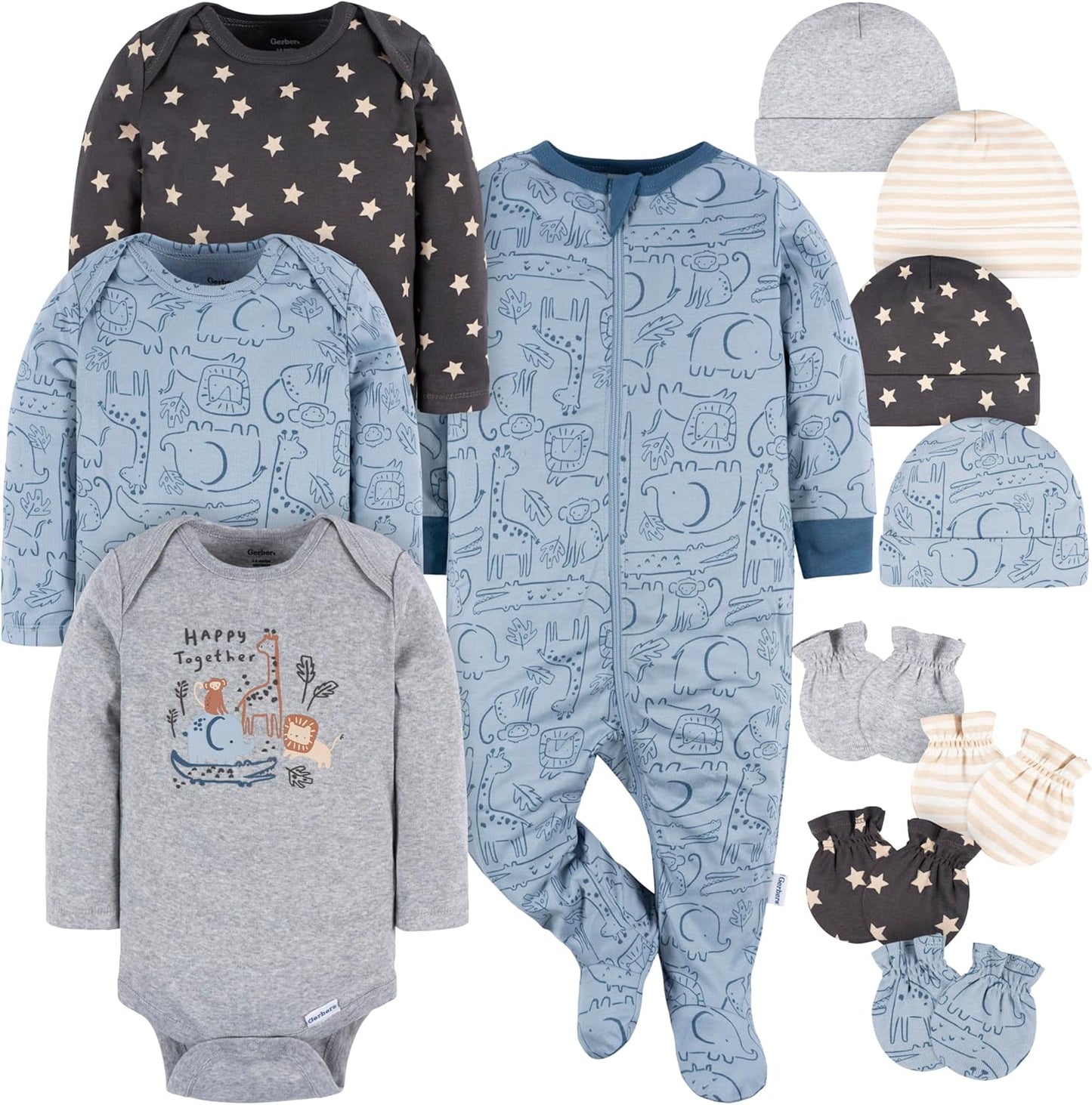 Deluxe 12-Piece Infant Layette Gift Set - Perfect for Newborns!