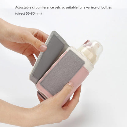 Smart & Stylish Portable Bottle Warmer - Rapid Heating, 3 Temperature Settings, Perfect for On-the-Go Moms!