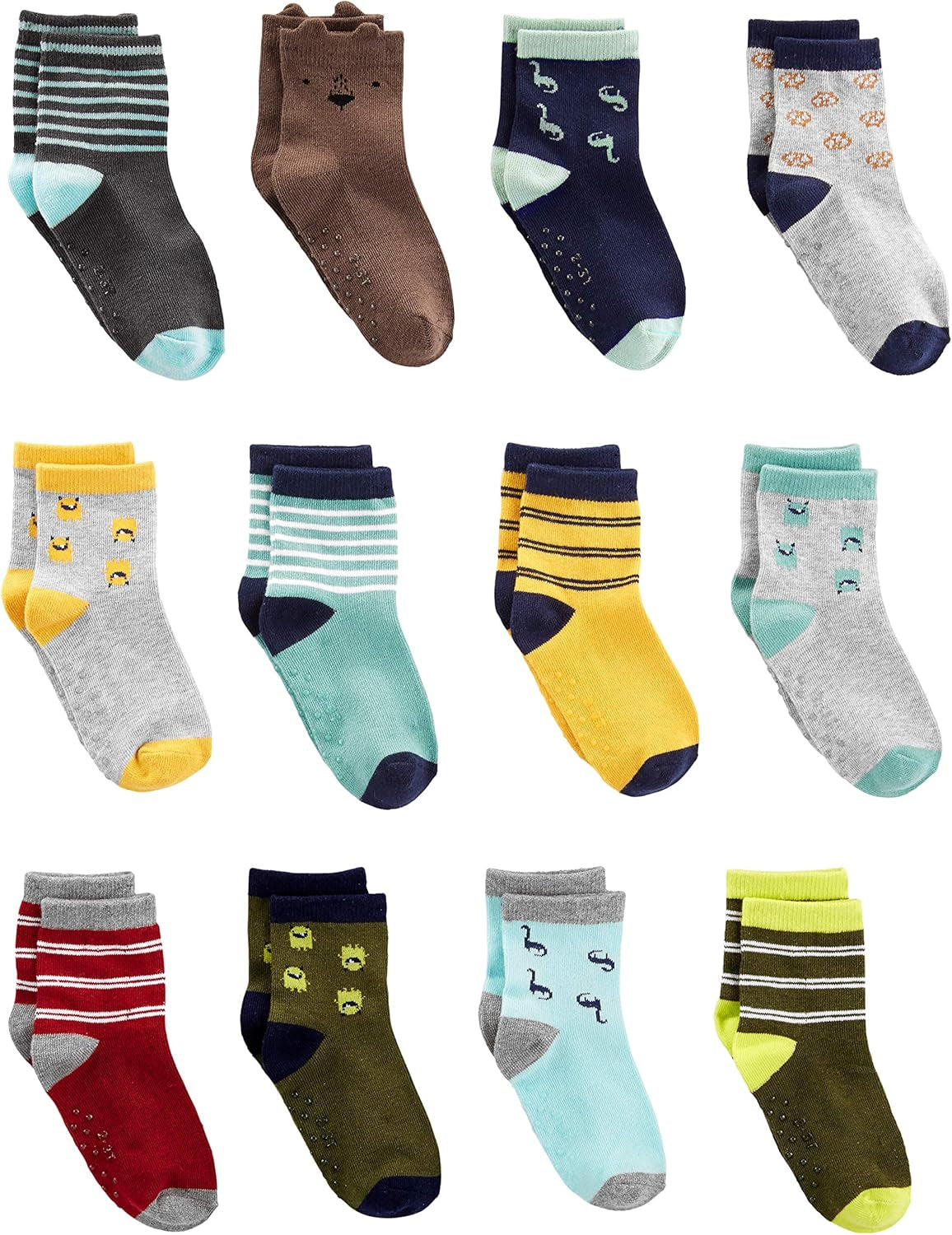 12-Pack Baby Boys' Socks