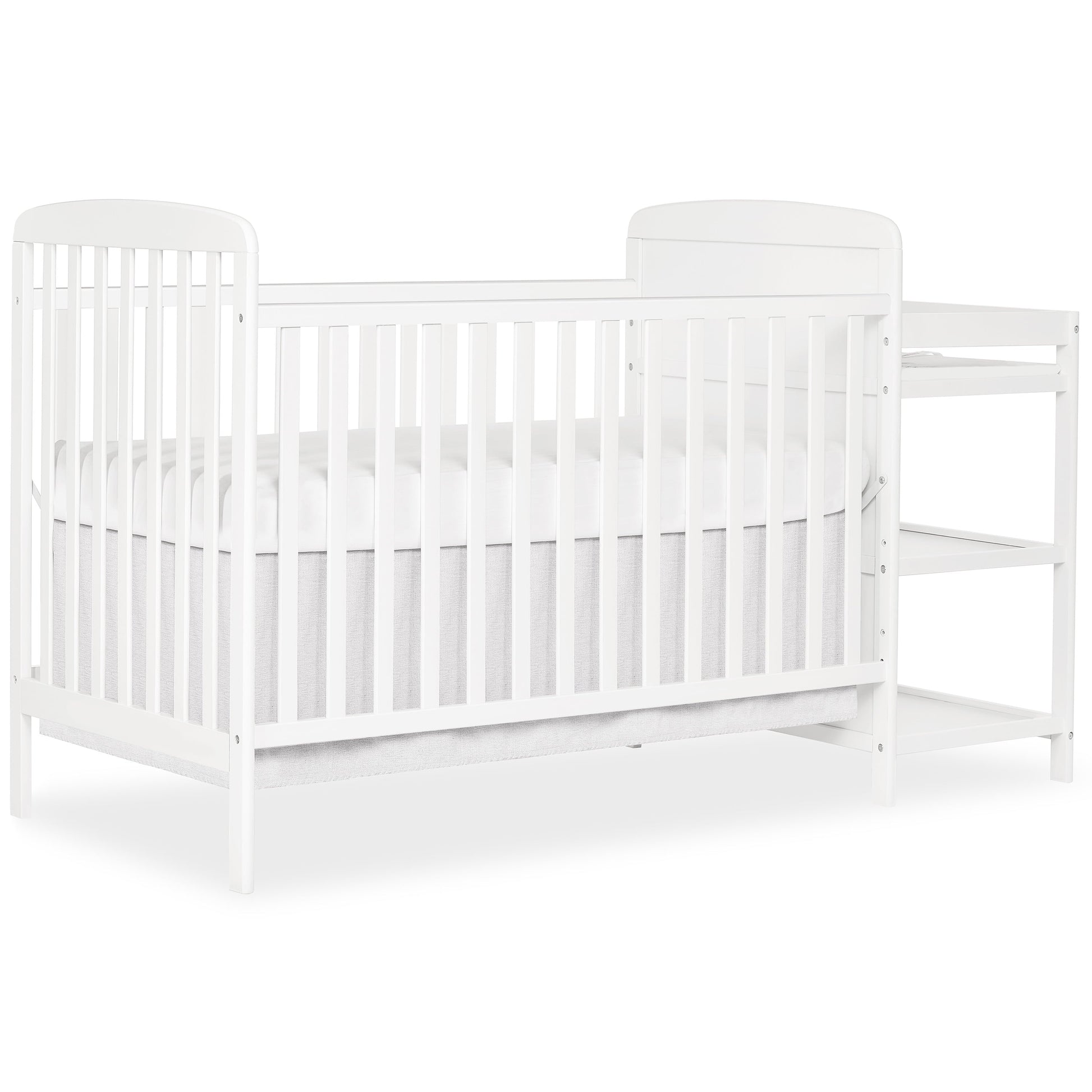 Anna 3-in-1 Full-Size Crib and Changing Table Combo - Stylish Natural Finish