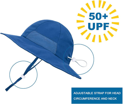 Ultimate Sun Hat for Babies & Toddlers - 50+ UPF Protection with Wide Brim Bucket Design