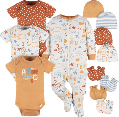 Deluxe 12-Piece Infant Layette Gift Set - Perfect for Newborns!