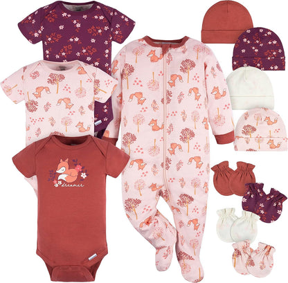 Deluxe 12-Piece Infant Layette Gift Set - Perfect for Newborns!