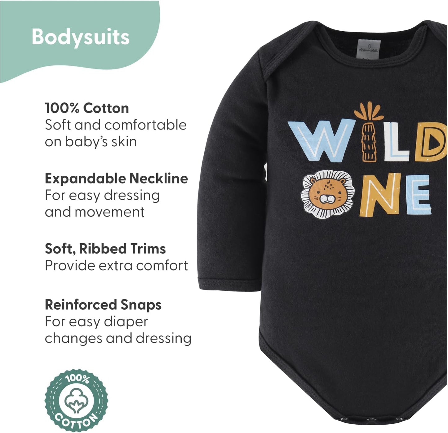 Safari Adventure Unisex Baby Layette Gift Set - 30-Piece Clothing Collection for Newborns to 9 Months