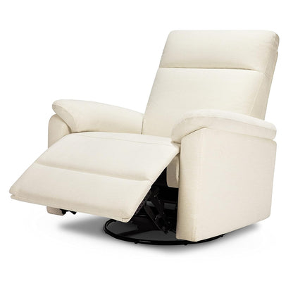 Suzy Swivel Recliner in Vanilla - GREENGUARD Gold and CertiPUR-US® Certified