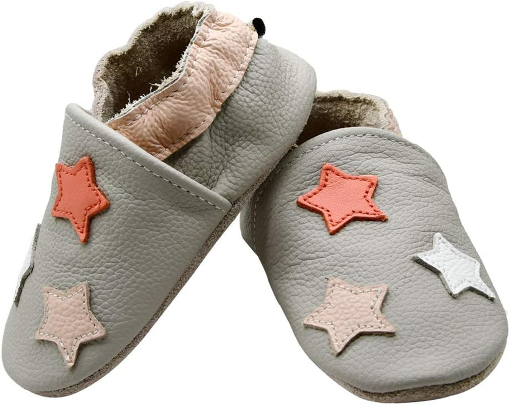 Adorable Soft Sole Moccasins for Baby Girls and Boys - Perfect First Walker Crib Shoes!