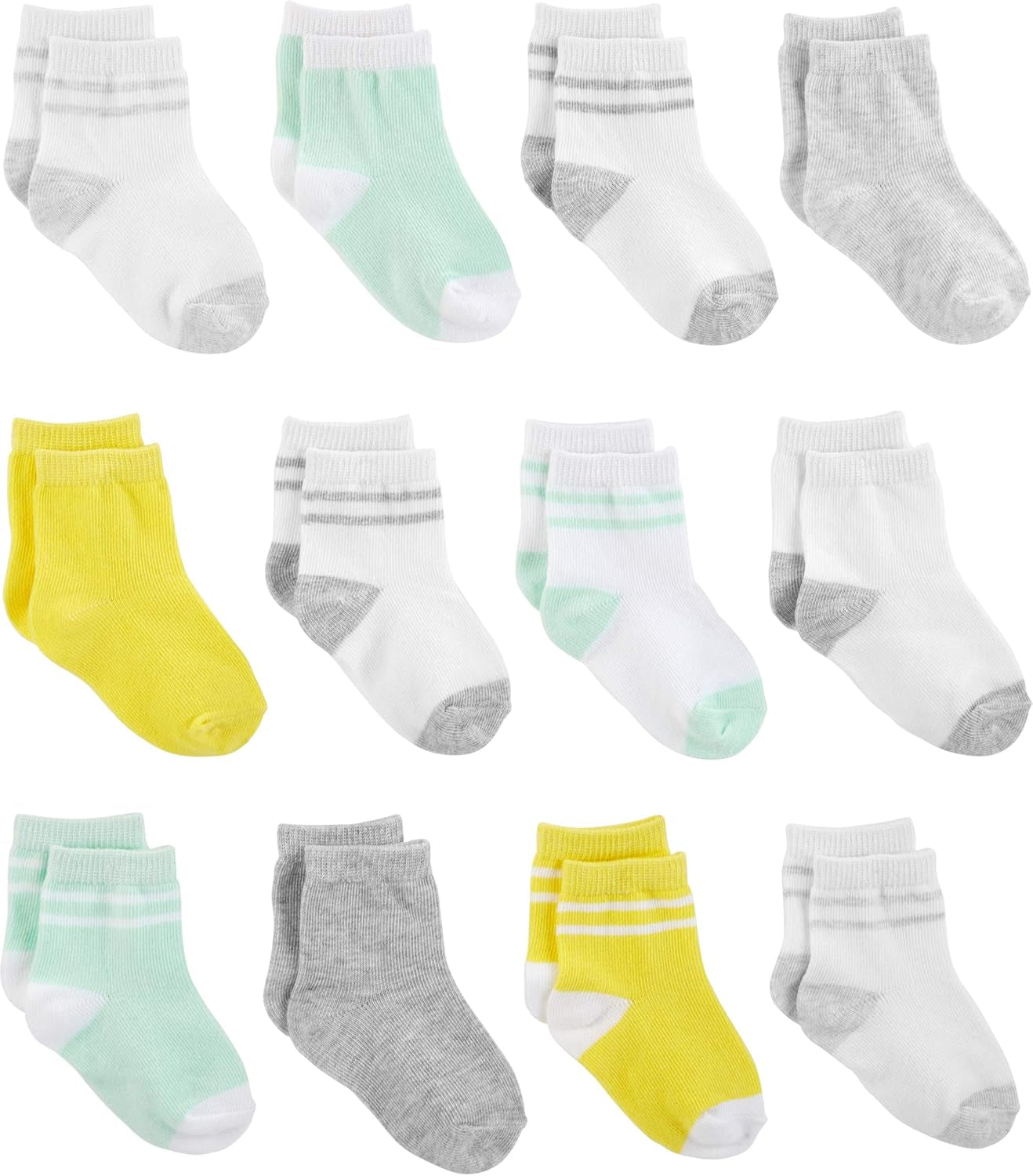 12-Pack Baby Boys' Socks