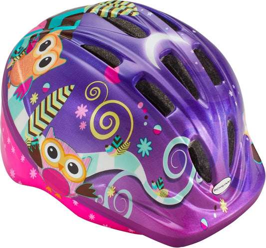 Premium Classic Toddler & Baby Bike Helmet - Perfect Fit for Ages 0-5, Adjustable Dial, Full Padding, Extended Shell & Visor