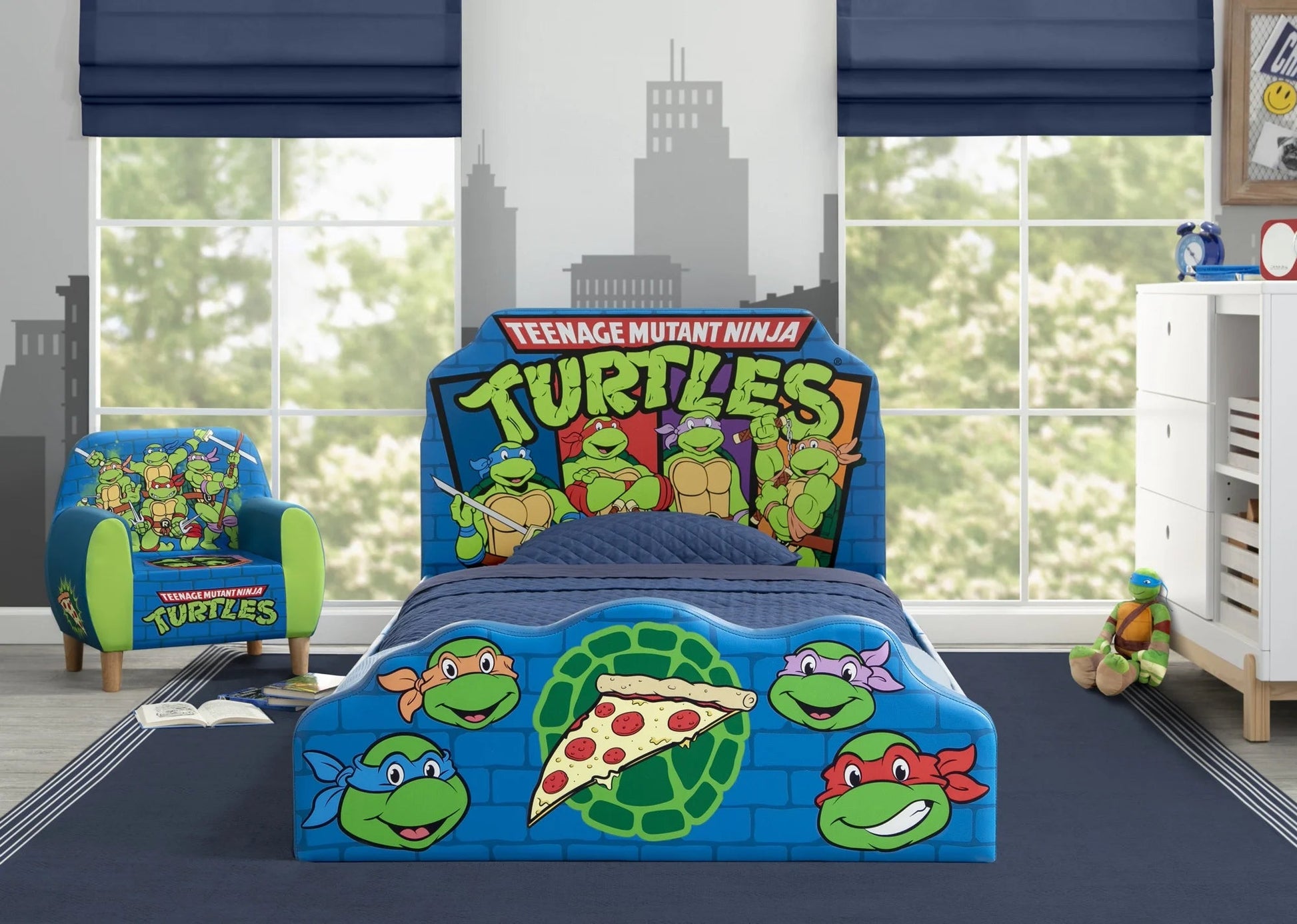 Ultimate Comfort Teenage Mutant Ninja Turtles Cozy Green Foam Chair